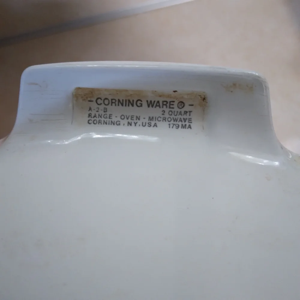 CORNINGWARE Vintage A-2-B, 2 Quart Casserole with Lid